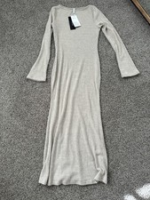 NEW WITH TAGS Amazon Pretty Garden Tan Sweater Dress Size XS