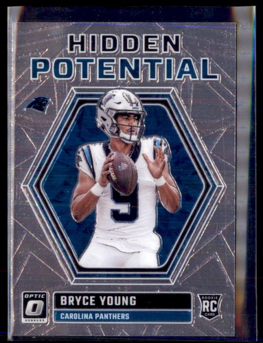 2023 Donruss Optic Hidden Potential Bryce Young Carolina Panthers RC