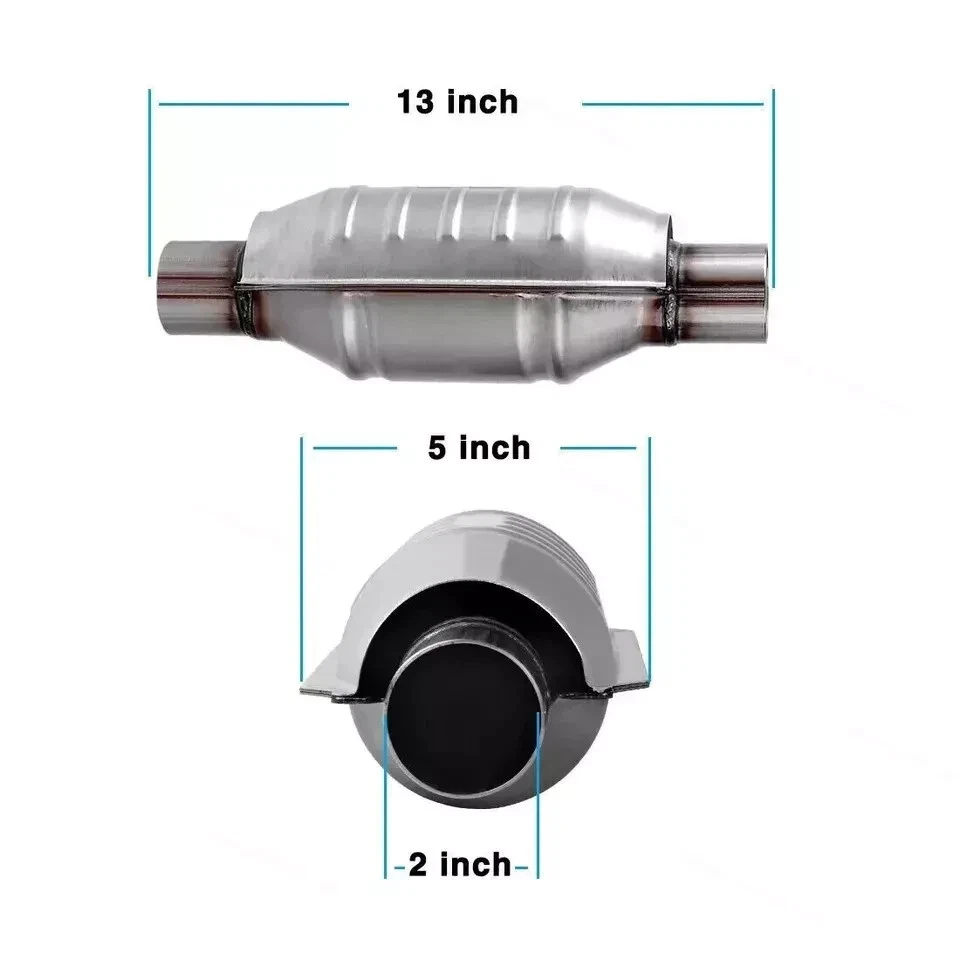 For All Chrysler Certified Cleaner Direct Flow EPA  Catalytic Converter 2 Pack - Image 2 of 4