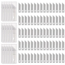 150pcs Exacto Knife Blades #19 Hobby Knife Replacement Blades Refills