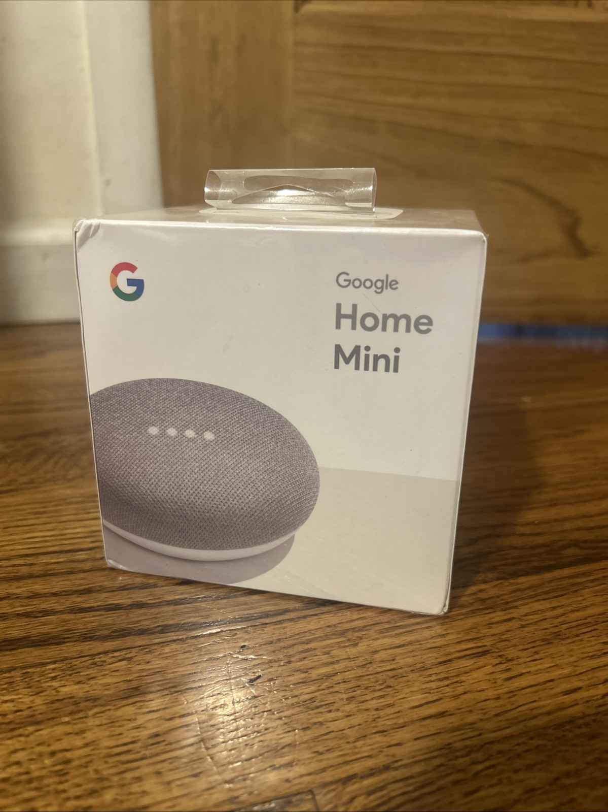 Google Home Mini Smart Speaker with Google Assistant - Chalk (GA00210-US) NIB!-image