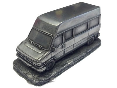 J5 long wheelbase high top van rf180 Pewter Effect 1.92 Scale model vehicle Car