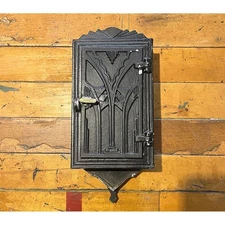 Antique Art Deco Door Peephole & Knocker The Griswold Co. DURA STEEL