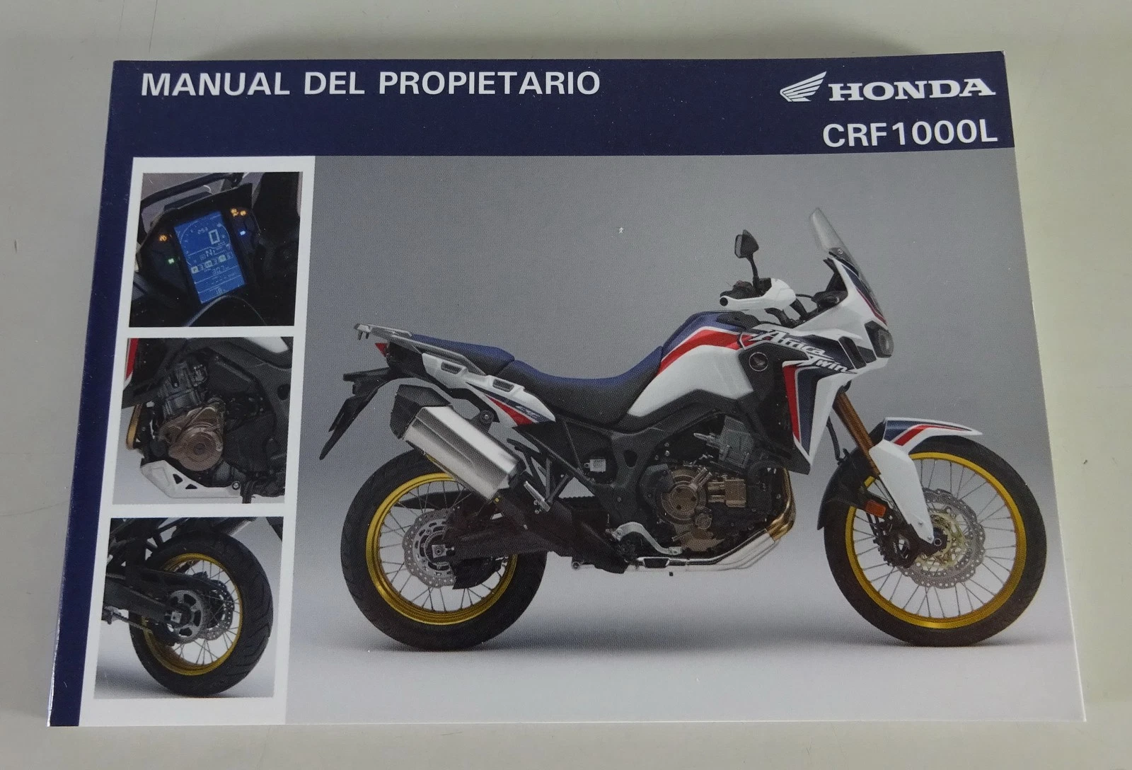 Owner's Manual Honda CRF 1000 L Africa Twin Stand 2017 Spanish