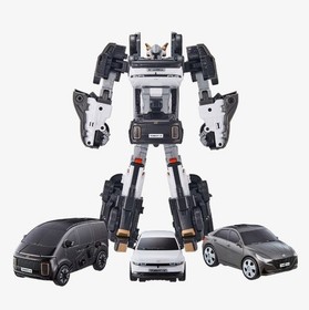 TOBOT TRITAN SPECIAL PACK X Y Z Black Transforming Robot Hyundai Ionic Cars Toy