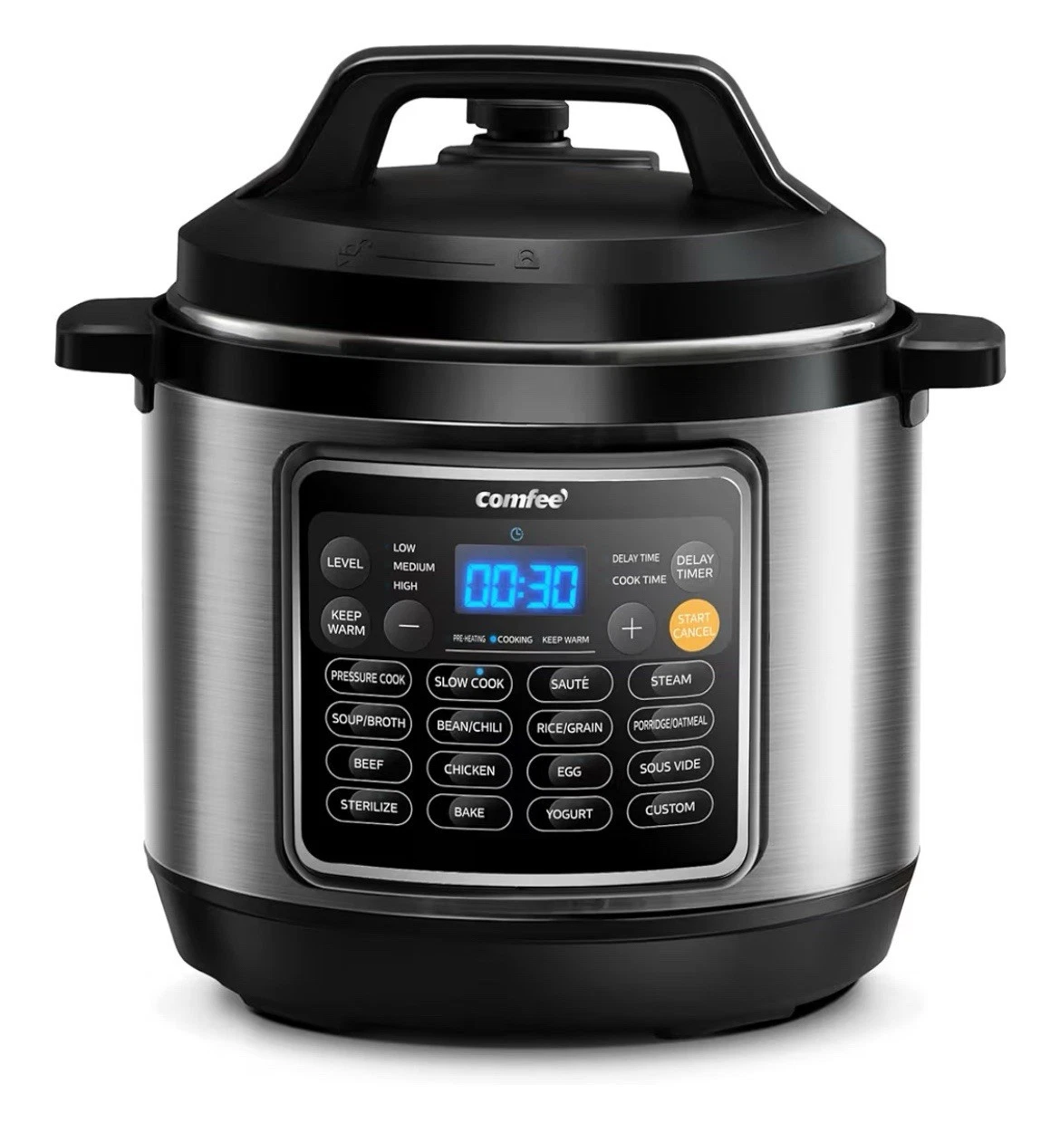 COMFEE’ 16 in 1 Electric Pressure Cooker Instant Multi Cooker - D
Opens in a new window or tab