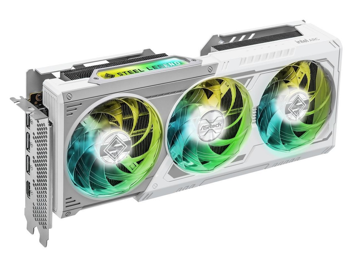 ASRock STEEL LEGEND Arc B580 12GB GDDR6 PCI Express 4.0 x8 ATX