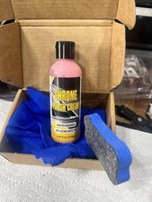 Chrome Metal Polish Cream, Car Wheel & Bumper Cleaner for Rust Removal