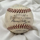 PITTSBURGH PIRATES BASEBALL Vintage 50s SIGNED TEAM AUTOGRAPH BALL 11+ Signature