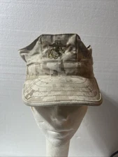 Marine Corps Garrison Cover MARPAT Camo Desert 8-Point Utility Hat USMC Small