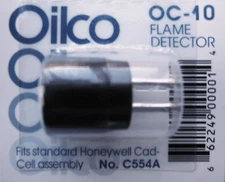 OIL BURNER CAD CELL EYE, ALL makes WITH 2 pins Honeywell Westwood Crown Sid C554