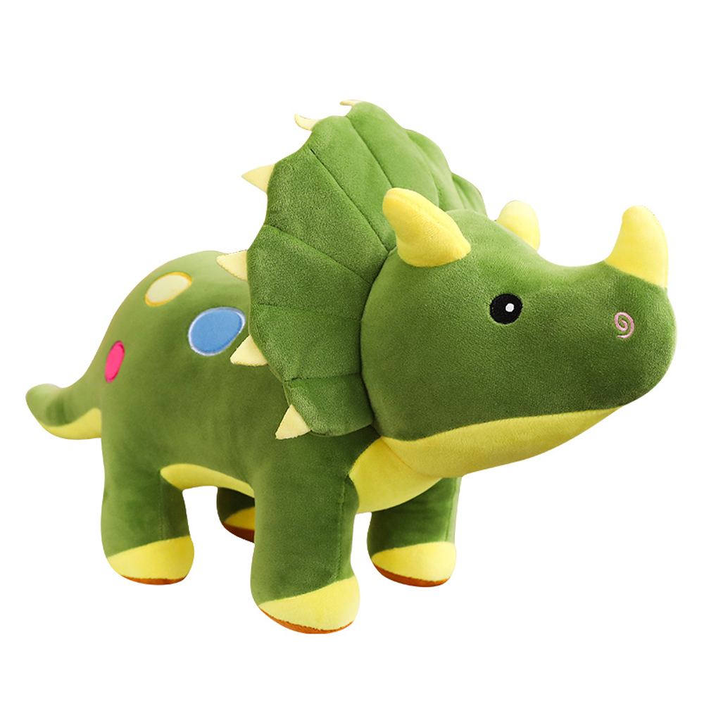 Cute Triceratops Plush Dinosaur Toy Stuffed Animal Dolls Boys Girls 40