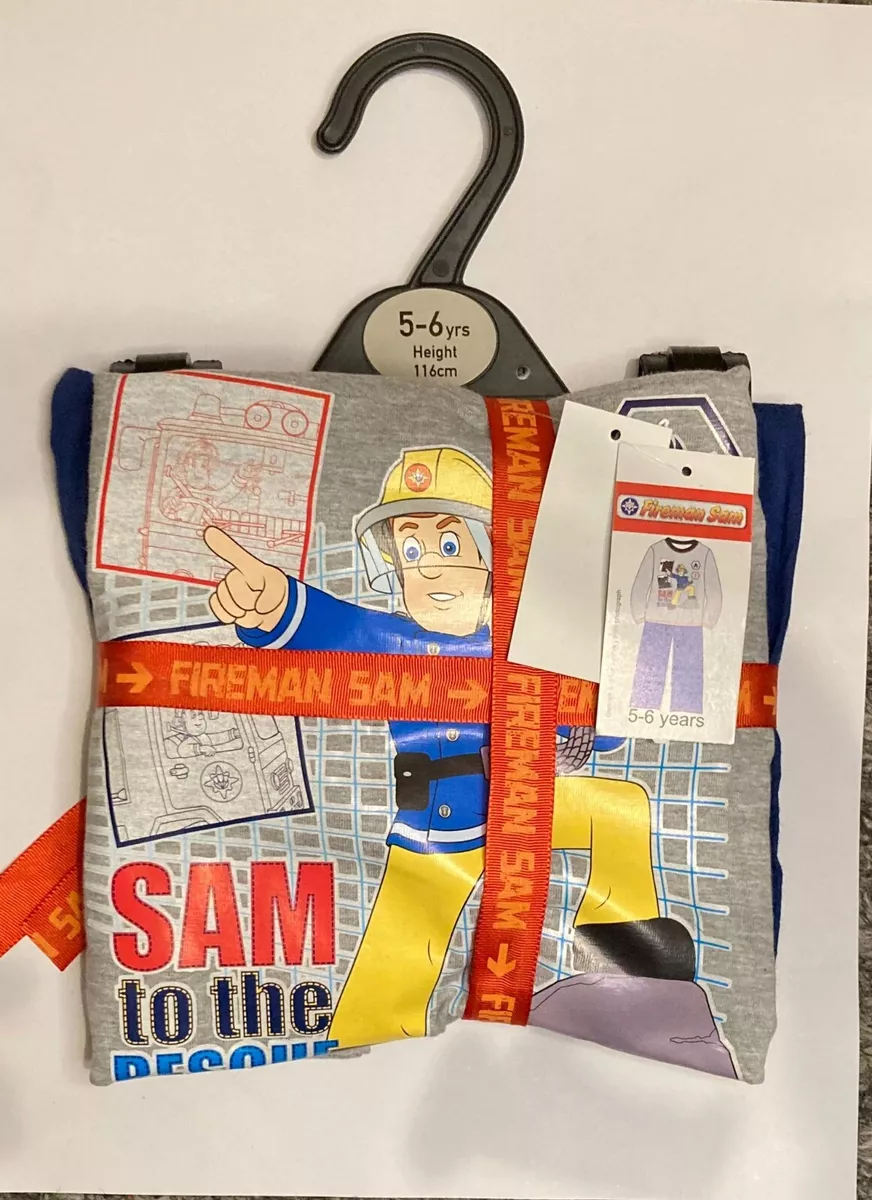 BNWT Fireman Sam Pyjamas age 5 to 6 years