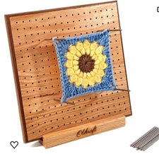 𝐏𝐫𝐞𝐦𝐢𝐮𝐦 𝐂𝐫𝐨𝐜𝐡𝐞𝐭 𝐁𝐥𝐨𝐜𝐤𝐢𝐧𝐠 𝐁𝐨𝐚𝐫𝐝 – Crochet Blocking 14”