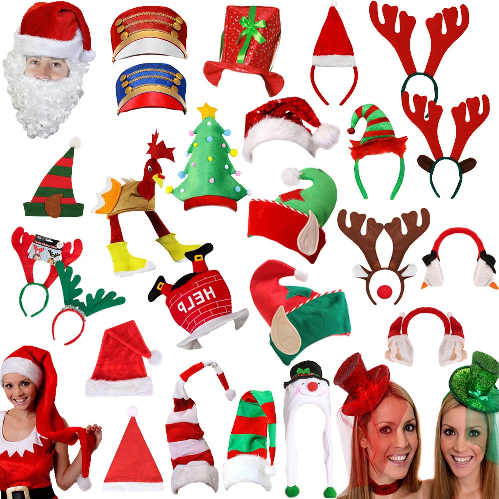 Different christmas hats hot sale
