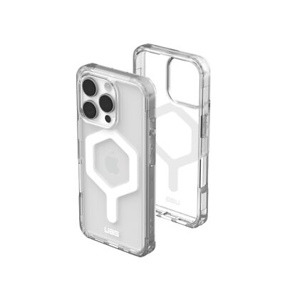 UAG iPhone 16 Pro Case 6.3'' Plyo - Rugged Slim Clear Shockproof, Ice/White