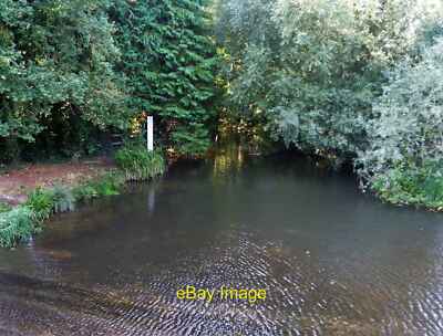 Foto 6x4 Geddington Features [4] The River Ise, Blick flussaufwärts von Ge c2021