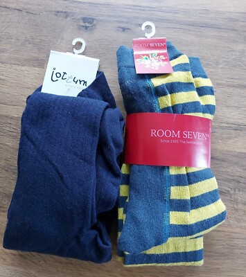 Jottum/Room Seven Mädchen 2er Set klassische Strumpfhosen Größe 146-152 cm 10-12 Jahre