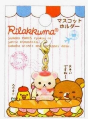 San-x Vintage 2010 Rilakkuma Korilakkuma Bonjour Rare Charm