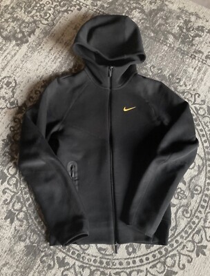 Nike x NOCTA NRG Tech Fleece Hoodie Black University Gold Size