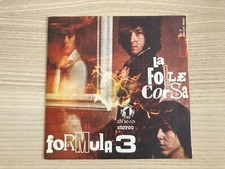 Formula 3 _ La Folle Corsa I & II _ Vinile 45giri 7" _ 1971 Numero Uno prog