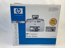 HP Photosmart 375 Photo Inkjet Printer with HP Photo Value Pack 200 Photos