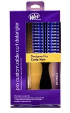 WET BRUSH PRO CUSTOMIZABLE CURL DETANGLER BRAND NEW A