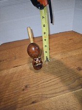 Vintage Handmade Wooden Cat Whistle