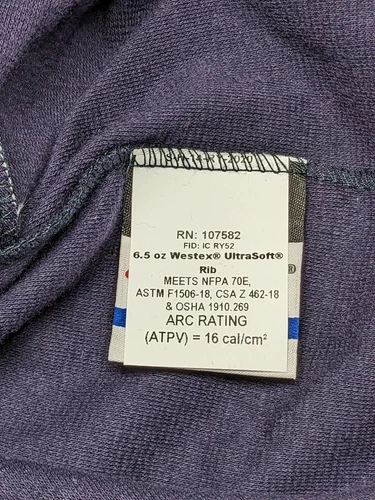 National Safety Apparel Flame Res. Ultrasoft Knit Hood 12 Cal/Sq Qty 2 H11RY image 3
