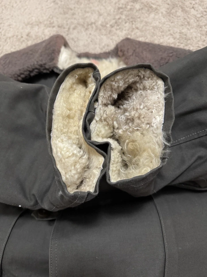 Swedish Army WWII military winter coat Livpäls, Militärpäls Mats Larsson 40s - Image 4 of 4