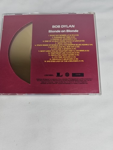 Bob Dylan - Blonde on Blonde (CD) Gold Disc - Imagen 9 de 9