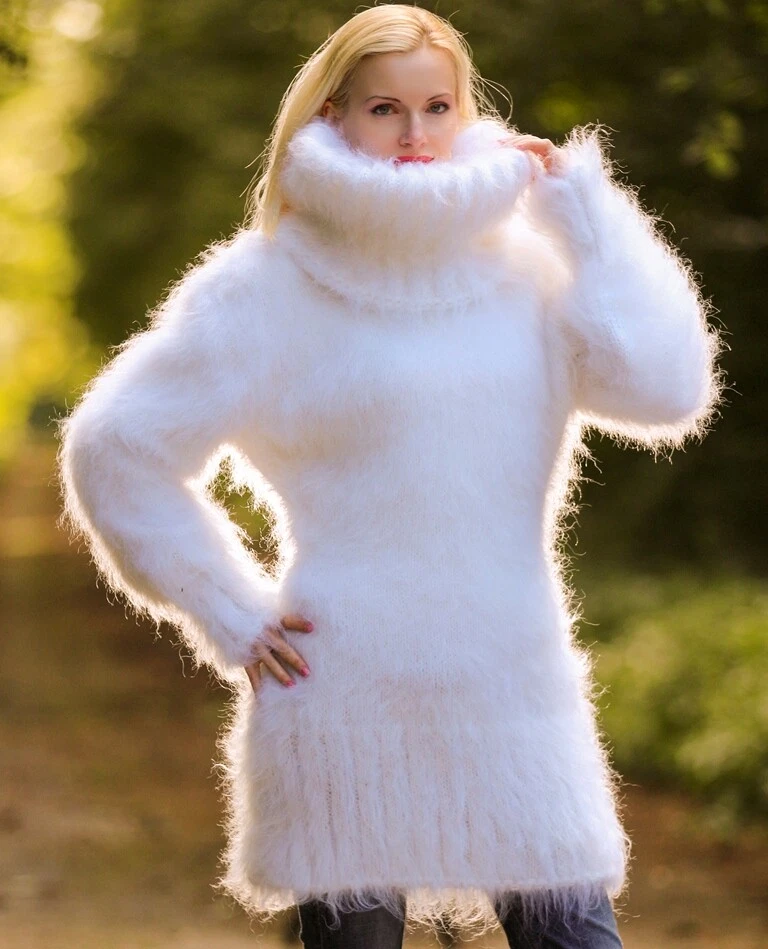 White store mohair sweater