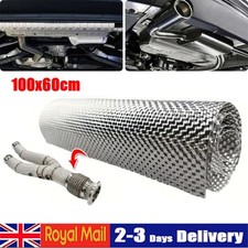 Car Heat Shield Welding Sheet Stainless Mat for Turbo Downpipe Manifold 100*60cm