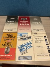 1990 Ford Bronco Ii Oem Owners Guide Manual Set 1990 Ford Bronco Ii Oem Owners Guide Manual Set