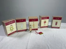 Dept 56 Krinkles Patience Brewster Christmas Ornaments Lot Of 5