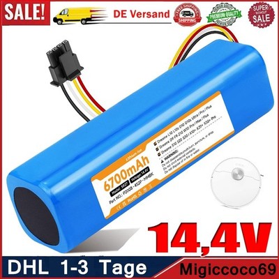 Ersatzbatterie 6700mAh 14.4V für Dreame D9 L10s Xiaomi Mi S7 Q7 Max Roborock