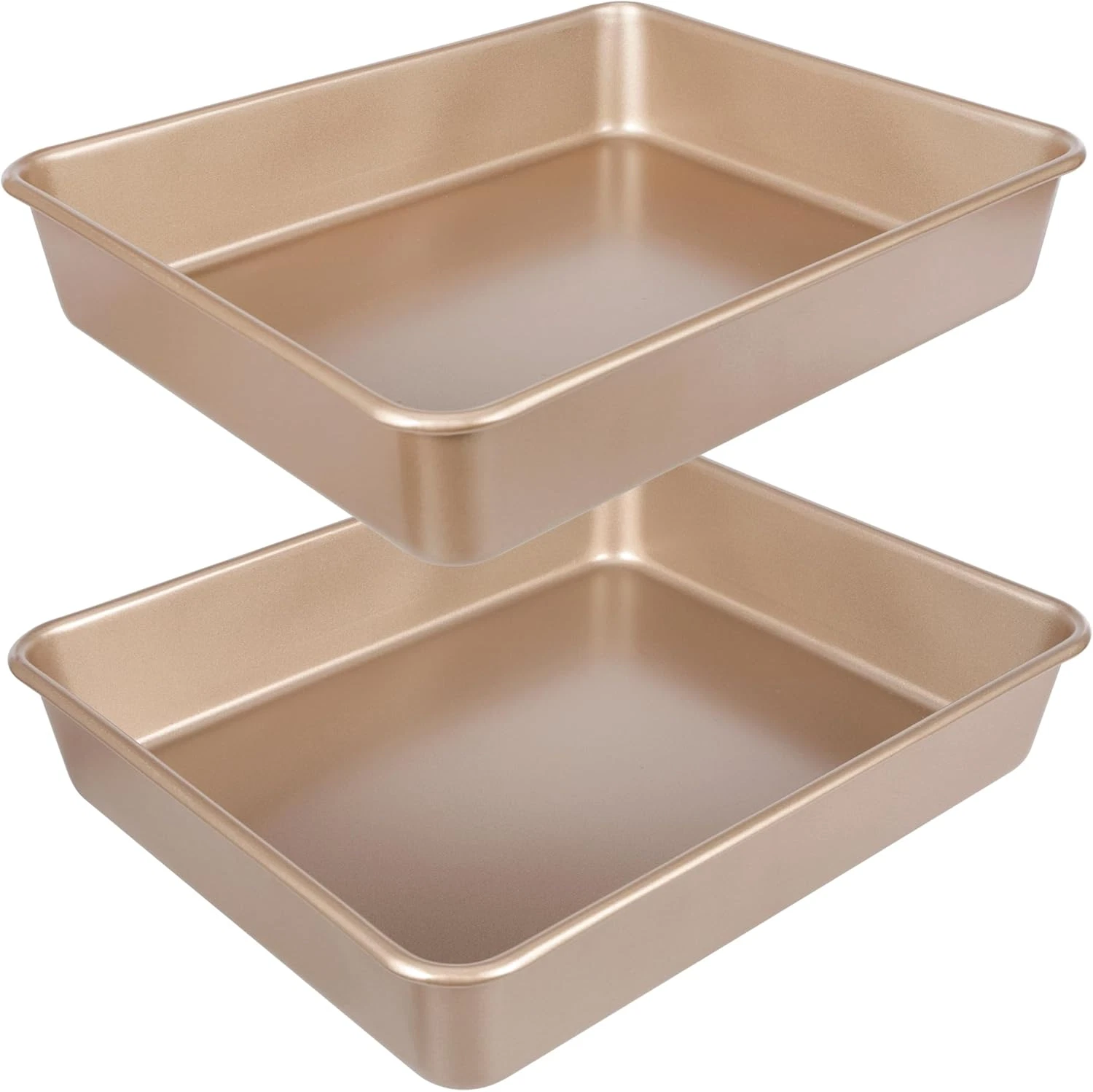Baking Pan Set of 2, 12.5’’ X 10’’ X 2.4’’ Nonstick Sheet Cake Pan for Christmas
Opens in a new wind