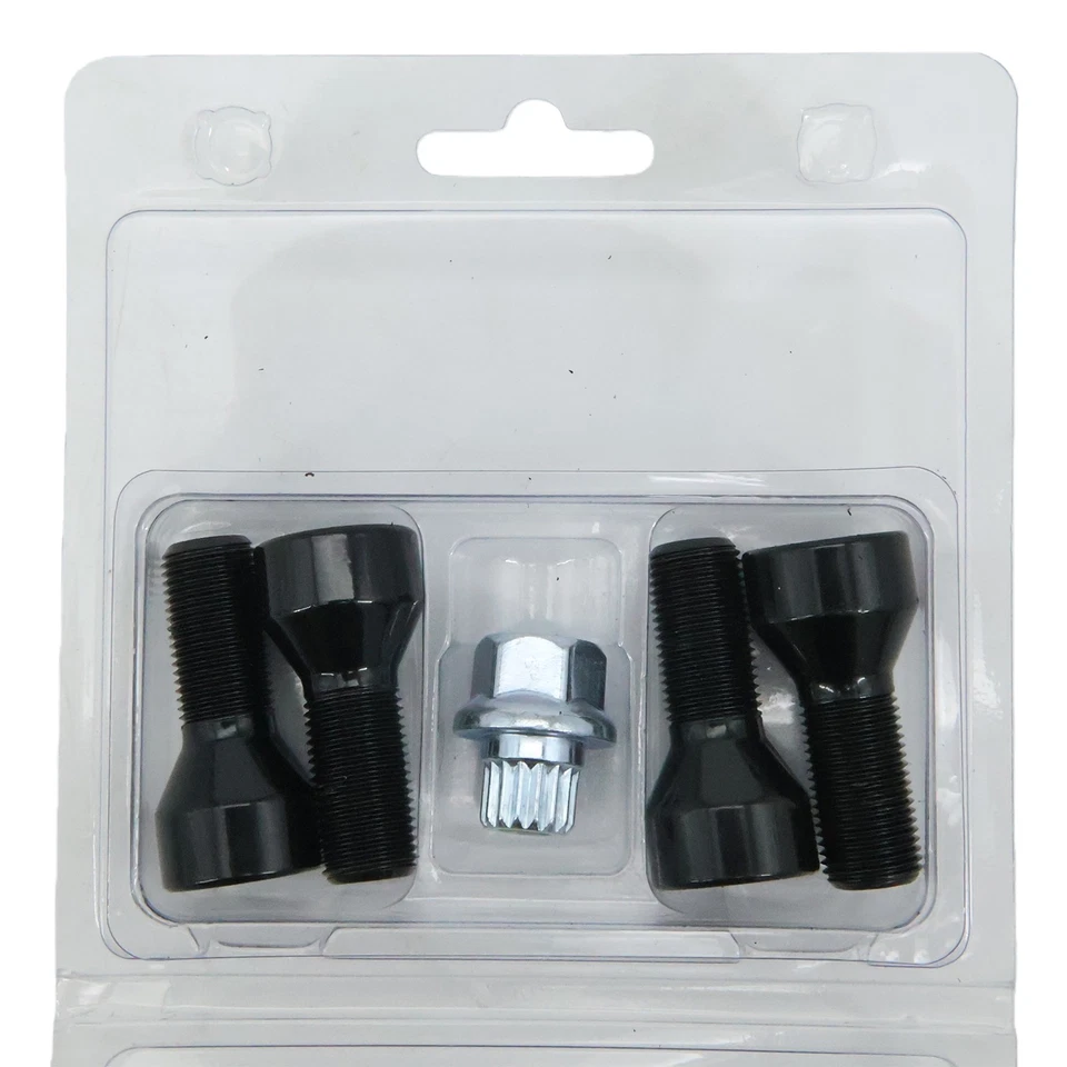 Nuevo para BMW Mini Juego de pernos de ranura interna de bloqueo de rueda M14x1.25 36136776076 Foto 2 de 4