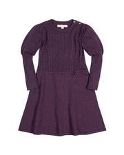 Hope & Henry Bubble Sleeve Sweaterdress