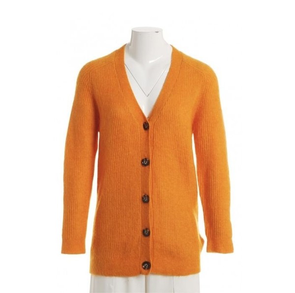 Women GANNI Sweater Orange Wool 34