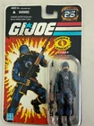 GI JOE COBRA THE ENEMY TROOPER 25TH ANNIVERSARY MINT ON SEALED CARD NO RESERVE