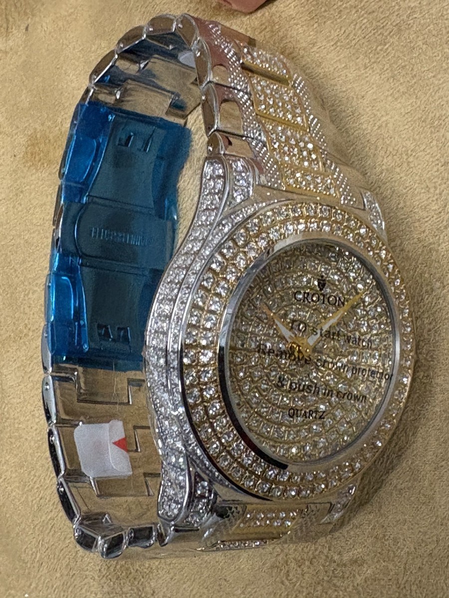 Croton ANNIVERSRY Edition CN307574 Quartz Austrian Crystal