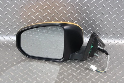 09-20 370Z Chicane Yellow Driver Side Left LH Power Door Mirror OEM Factory WTY
