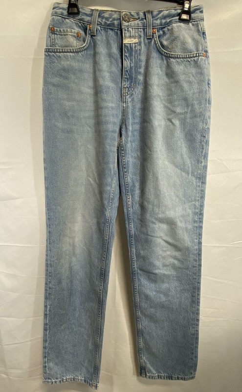 Closed Women's Jeans Light Wash High Rise Made in Italy Size 28x32