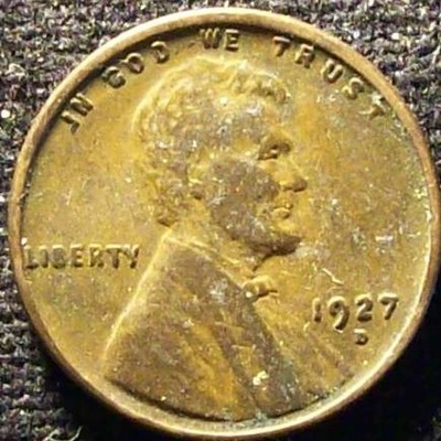 1927-D Lincoln Wheat Penny