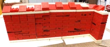 VINTAGE LOT OF AMERICAN BRICKS HALSAM ELGO PLASTIC