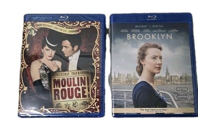 Moulin Rouge And Brooklyn Blue Ray DVD Lot (2) - New