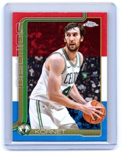 2025-26 Topps Chrome #37 Luke Kornet Red White and Blue Refractor