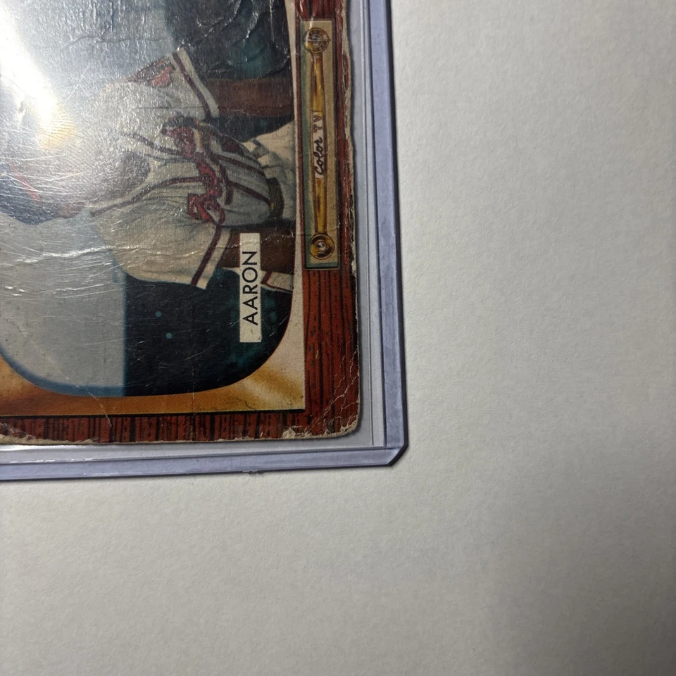 Bowman 1955 - Hank Aaron #179 Foto 2 de 4