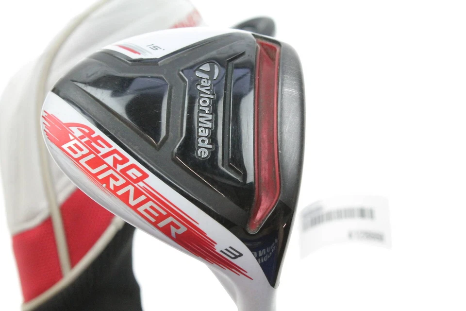 TaylorMade AeroBurner Golf Club Mens RH 15-deg Fairway Wood Regular Graphite